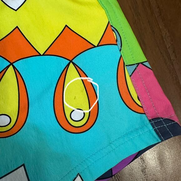 VILEBREQUIN Swim Shorts Colorful Abstract Collector Edition Surfing Beach - Picture 6 of 13